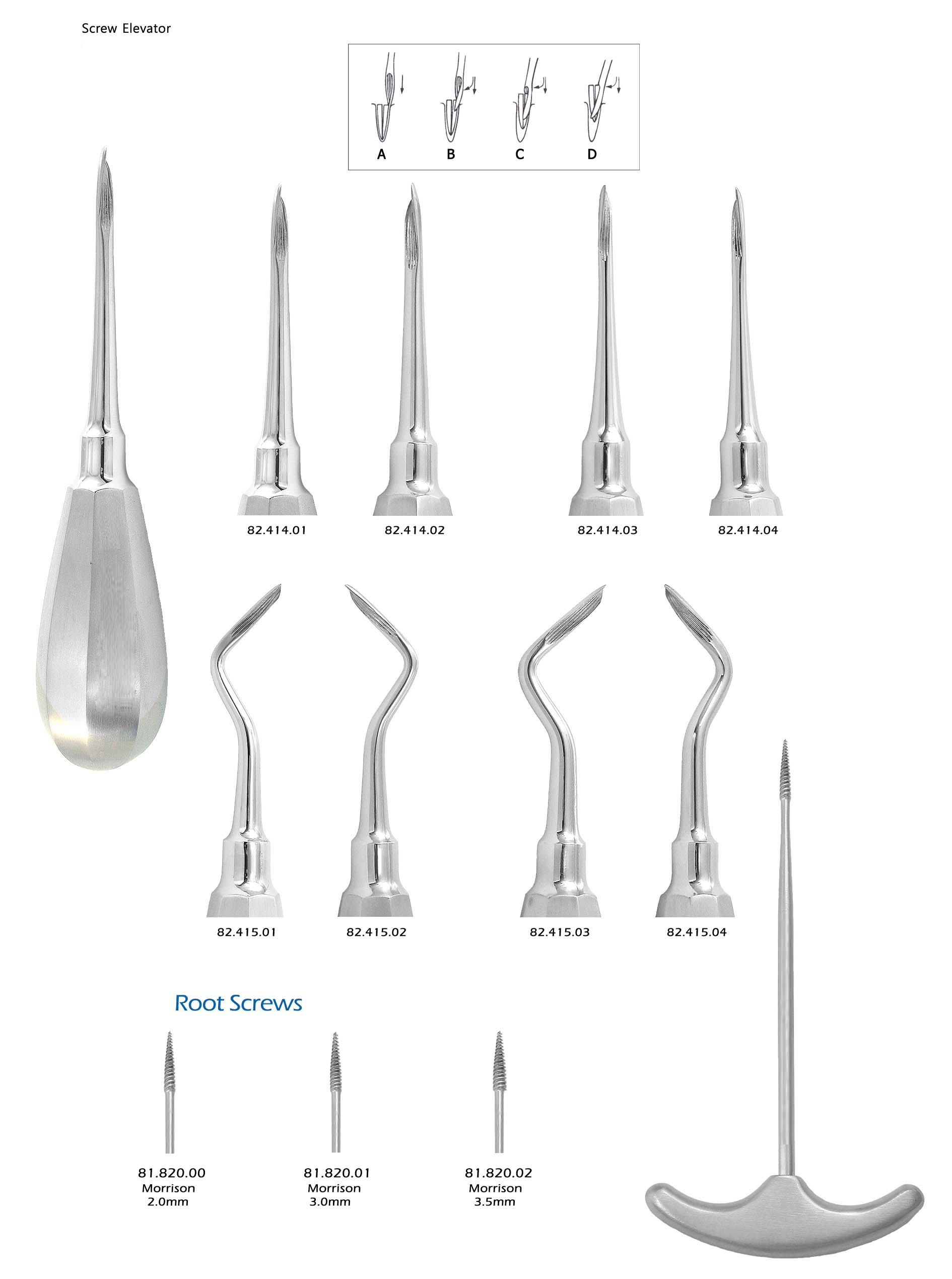 ROOT SCREW ELEVATORS