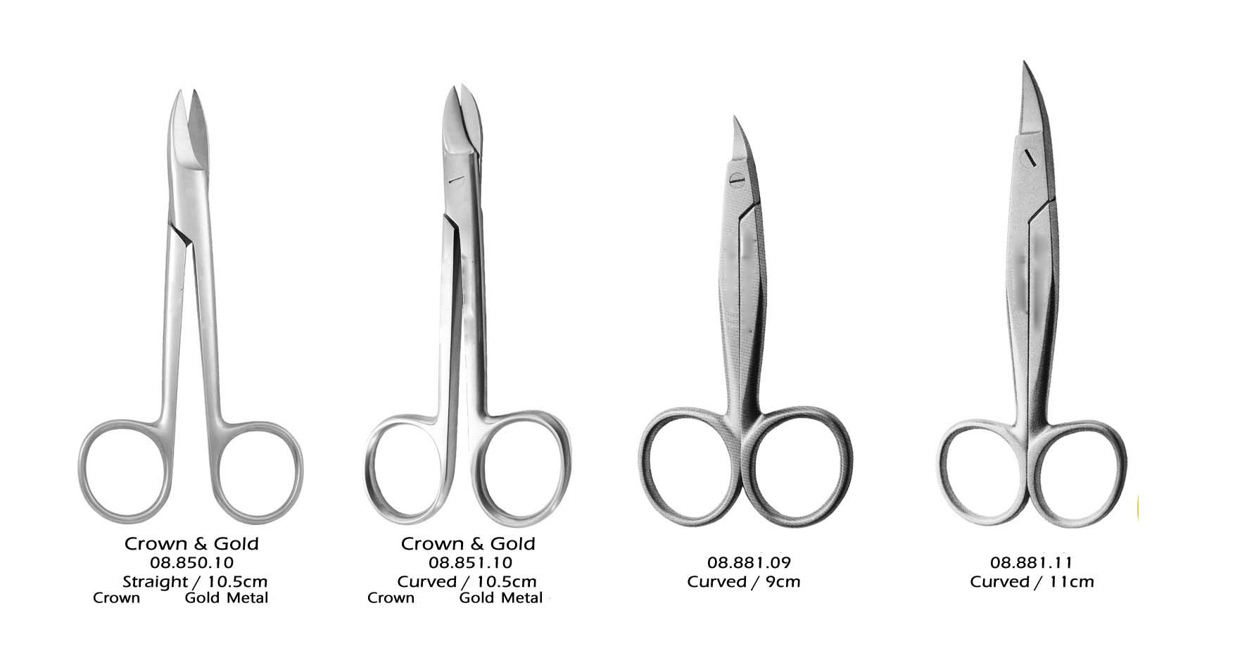 Crown scissors